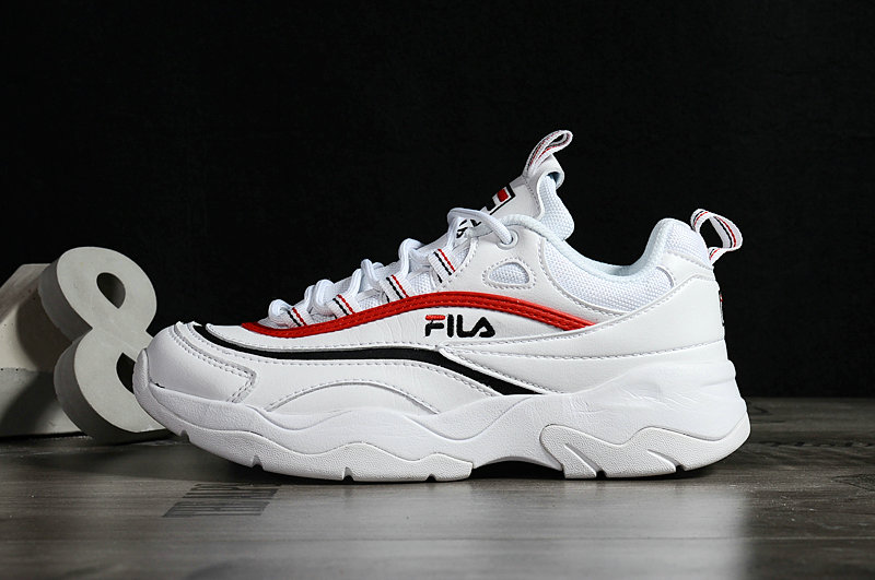 FILA Ray Disruptor 2 Men Women White Black Red